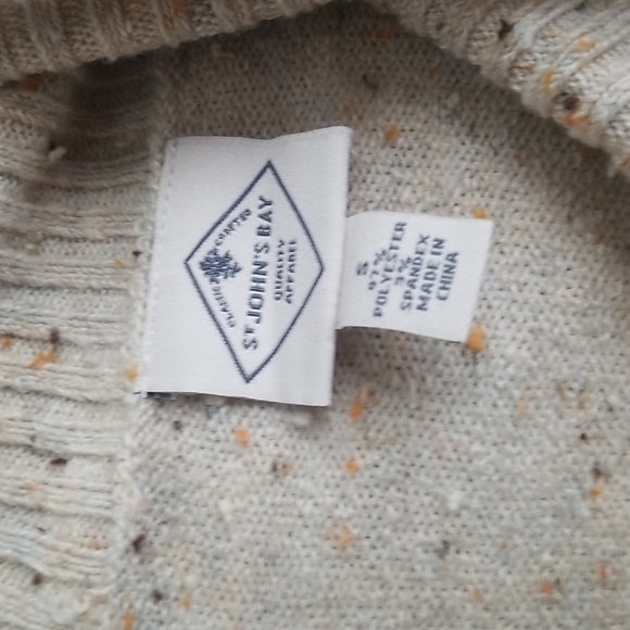 NWT St. John's Bay Cowl Neck Sweater - Picture 6 of 12